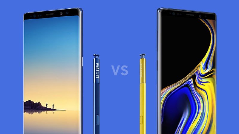 Note 8 vs Note 9 