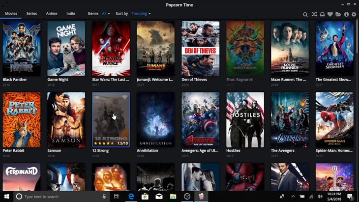 download popcorn time for windows 10 free