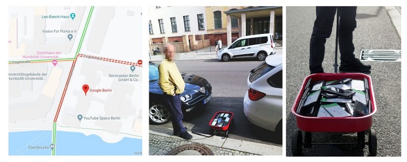 Thanh niên sử dụng 99 chiếc điện thoại để 'hack' Google Maps