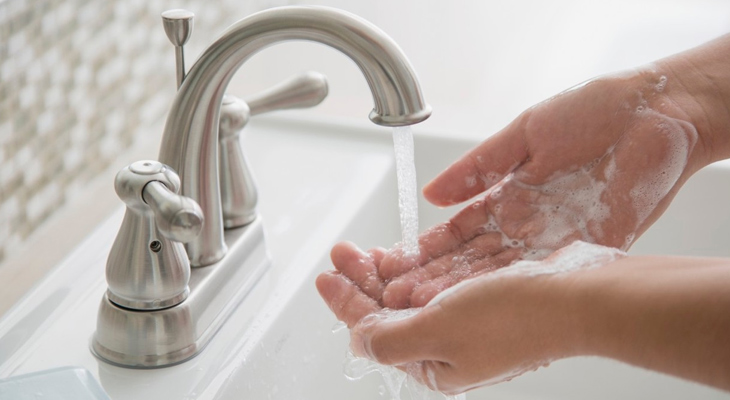 Wash hands to prevent illness