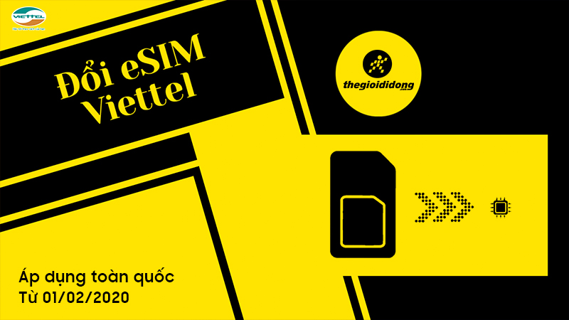 Đổi eSIM Viettel Đổi eSIM Viettel