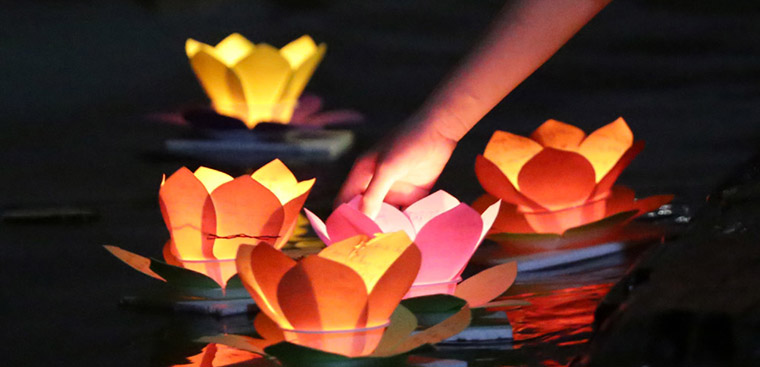 release lanterns