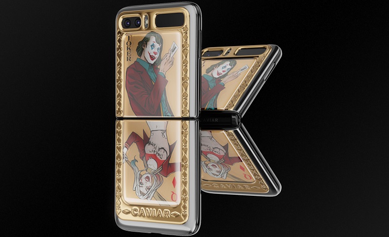 Galaxy Z Flip phiên bản Joker and Harley Quinn