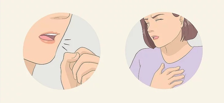Tình trạng ho và khó thở Tình trạng ho và khó thở