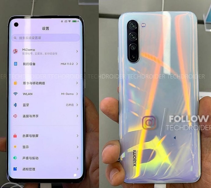 Ảnh thực tế được cho là Xiaomi Mi 10