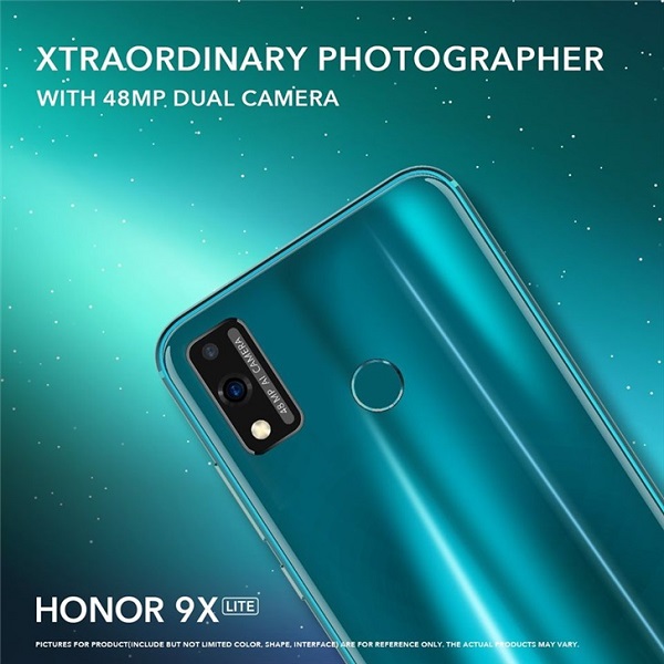 Honor 9X Lite chuẩn bị ra mắt với camera 48 MP và vẫn được trang bị dịch vụ Google