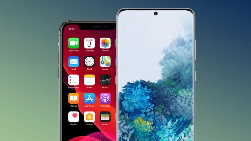 Galaxy S20 với iPhone 11 Pro Galaxy S20 với iPhone 11 Pro