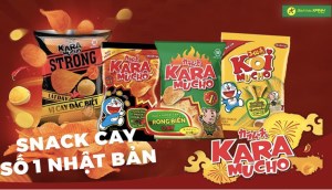 Review bánh snack cay số 1 Nhật Bản Karamucho