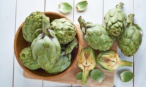 artichoke flowers treat anemia and iron deficiency