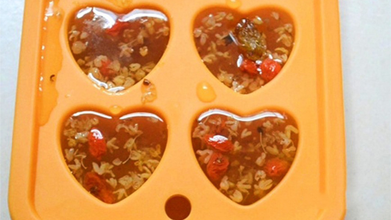Cách làm rau câu trái tim cho Valentine thêm ngọt ngào