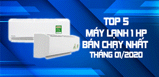 Top 5 máy lạnh 1 HP bán chạy nhất Kinh Nghiệm Hay tháng 01/2020