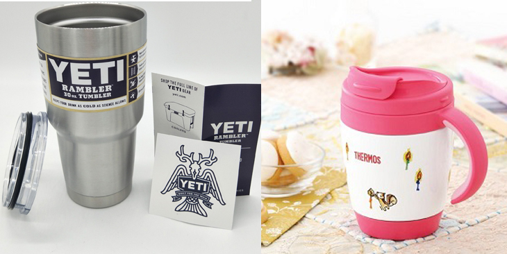 Kinh nghiệm chọn mua ly giữ nhiệt hợp nhu cầu > Thương hiệu của chiếc ly giữ nhiệt