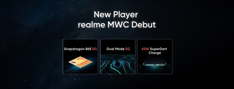 Realme X50 Pro 5G sẽ hỗ trợ sạc nhanh có dây SuperDart 65W
