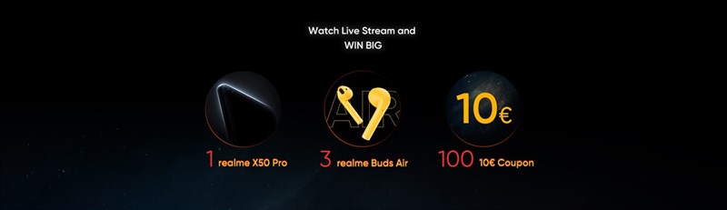 Realme X50 Pro 5G có màn hình đục lỗ hình viên thuốc chứa camera selfie kép