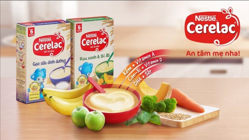 Cách pha bột ăn dặm Nestle đúng vị cho bé