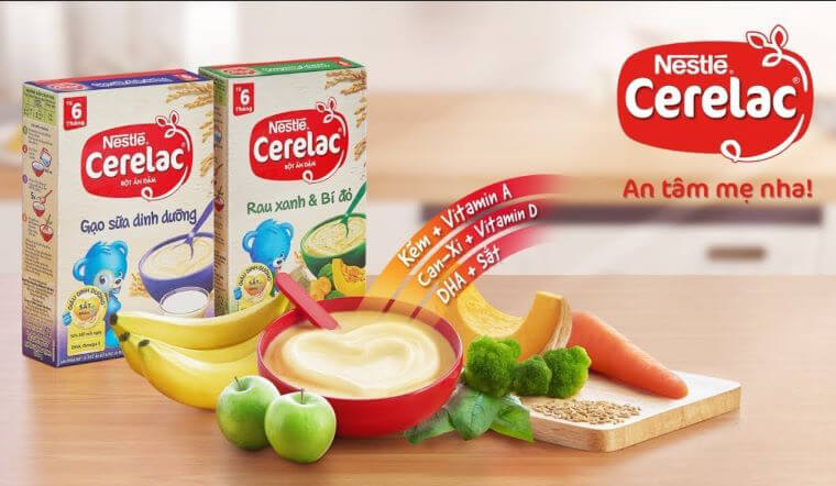 Cách pha bột ăn dặm Nestle đúng vị cho bé