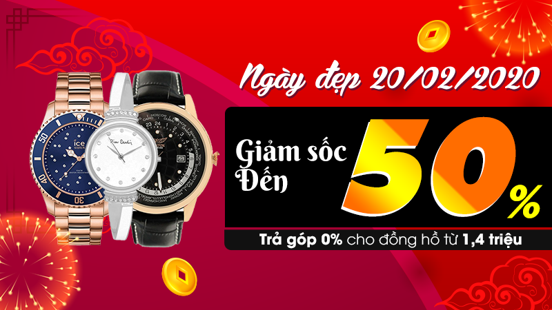 Ngày đẹp đồng hồ thời trang giảm giá Ngày đẹp đồng hồ thời trang giảm giá