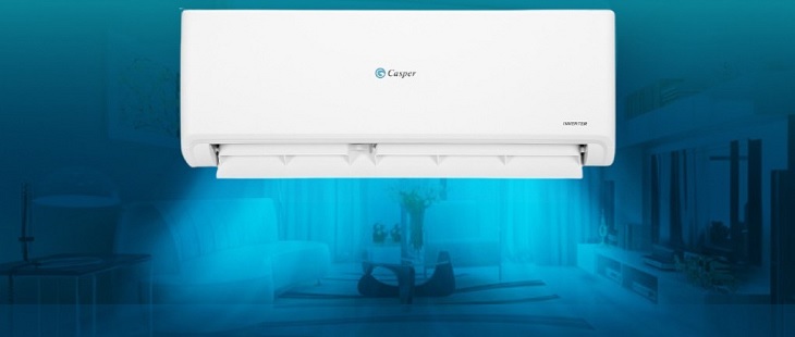 Máy lạnh Casper Inverter 1.5 HP GC-12IS32 sở hữu máy nén Inverter tiết kiệm điện