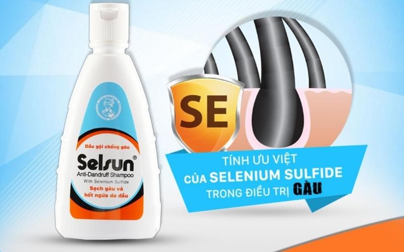 Dầu gội chống gàu - Selsun Anti-Dandruff Shampoo With Selenium Sulfide
