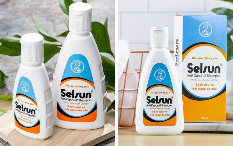 Dầu gội Selsun có khả năng điều trị gàu là nhờ thành phần Selenium