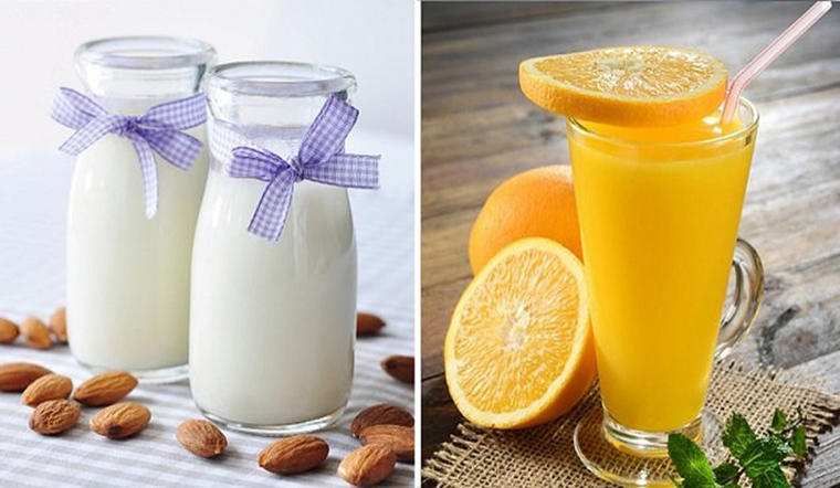 Nước cam và sữa đều rất tốt nhưng có nên kết hợp với nhau?