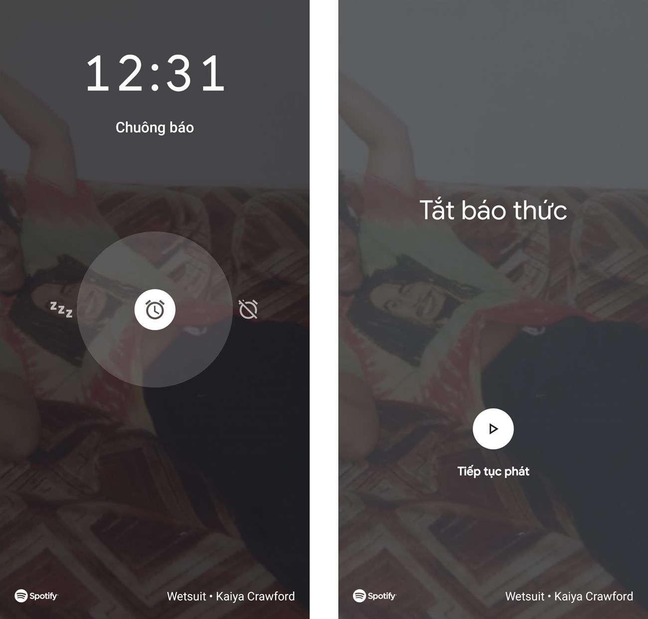 Cách sử dụng Spotify làm nhạc chuông báo thức trên điện thoại Android > Thiết lập báo thức Spotify