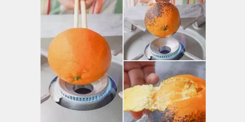 Cách làm cam nướng trị ho đơn giản, hiệu quả