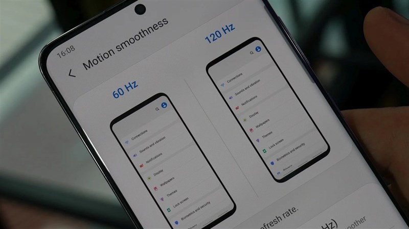 Samsung Galaxy S20 Ultra: So sánh thời lượng pin khi dùng màn hình 120Hz và 60Hz, không ngờ là khác biệt lớn vậy Samsung Galaxy S20 Ultra: So sánh thời lượng pin khi dùng màn hình 120Hz và 60Hz, không ngờ là khác biệt lớn vậy