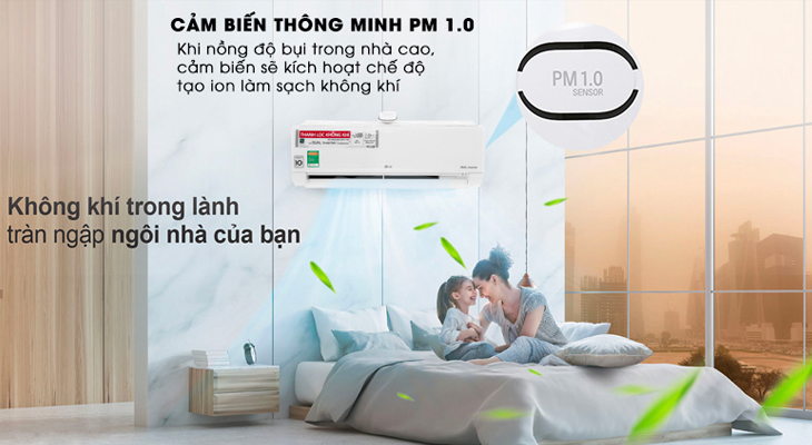 Bộ cảm biến bụi 1.0 PM thông minh