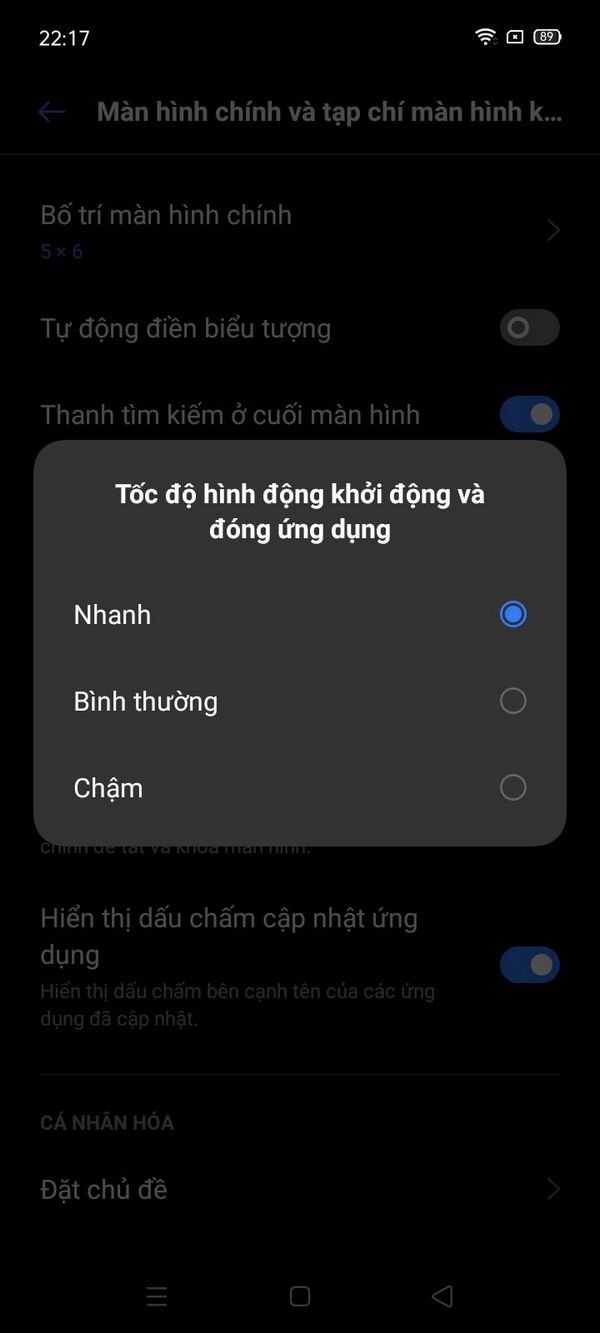 Giao diện