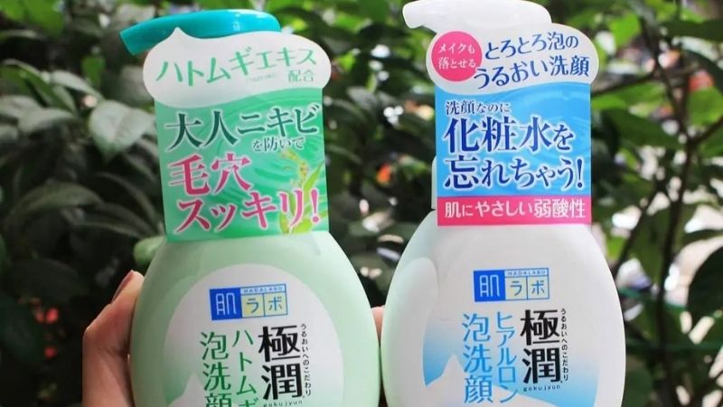 Sữa rửa mặt Hada Labo bản nội địa Nhật