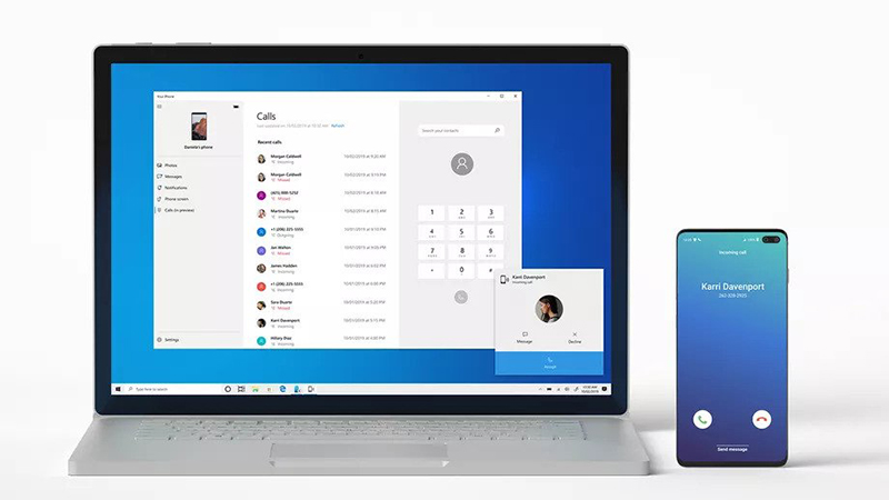 Ứng dụng Your Phone của Microsoft