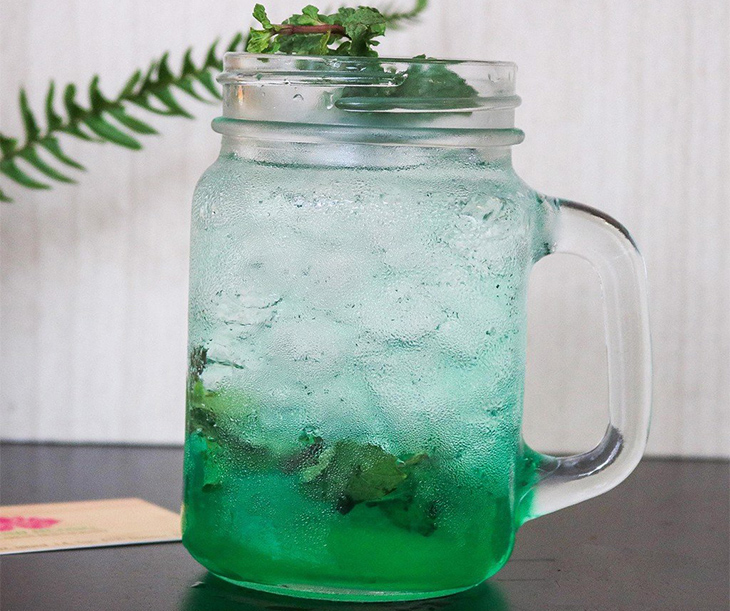 Bước 2 Thành phẩm Soda bạc hà