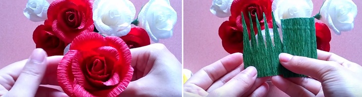 Cách làm hoa giấy độc đáo ấn tượng làm quà tặng ngày 83
