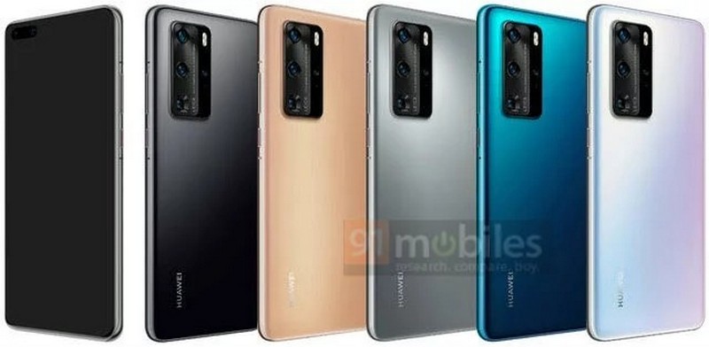 Nguyên mẫu Huawei P40 Pro lộ ảnh thực tế trên tay người dùng với 3 camera sau, có ống kính tiềm vọng và cảm biến vân tay dưới màn hình