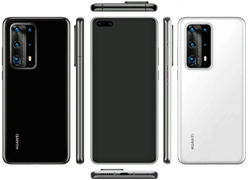 Nguyên mẫu Huawei P40 Pro lộ ảnh thực tế trên tay người dùng với 3 camera sau, có ống kính tiềm vọng và cảm biến vân tay dưới màn hình