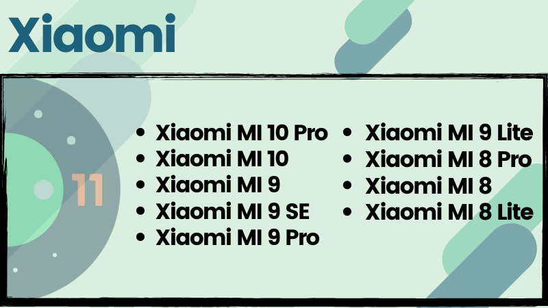 Danh sánh thiết bị Xiaomi được lên đời MIUI 12 Danh sánh thiết bị Xiaomi được lên đời MIUI 12