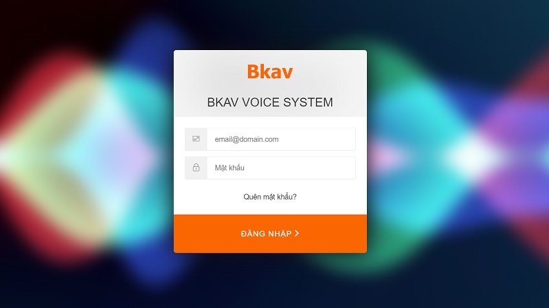 Giao diện đăng nhập chương trình Dạy tiếng Việt cho Bphone Giao diện đăng nhập chương trình Dạy tiếng Việt cho Bphone