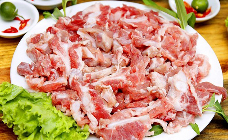 Bước 1 Sơ chế nguyên liệu Lẩu riêu cua bắp bò