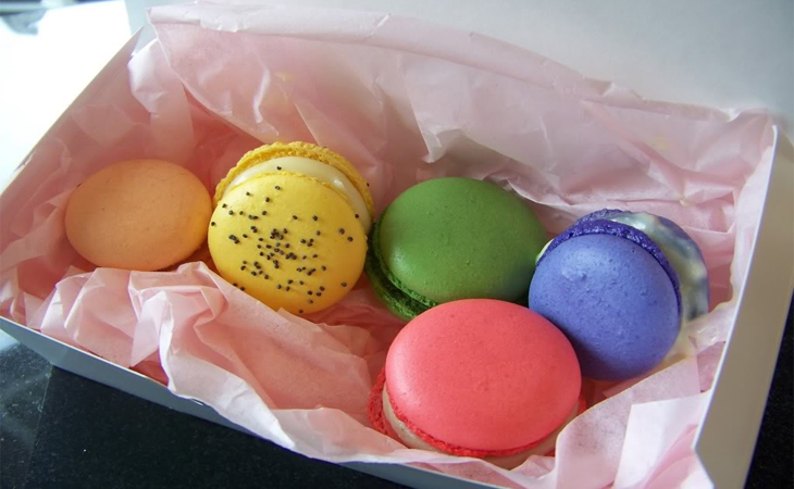 Bước 4 Nướng bánh và vào bánh Bánh macaron 4 vị