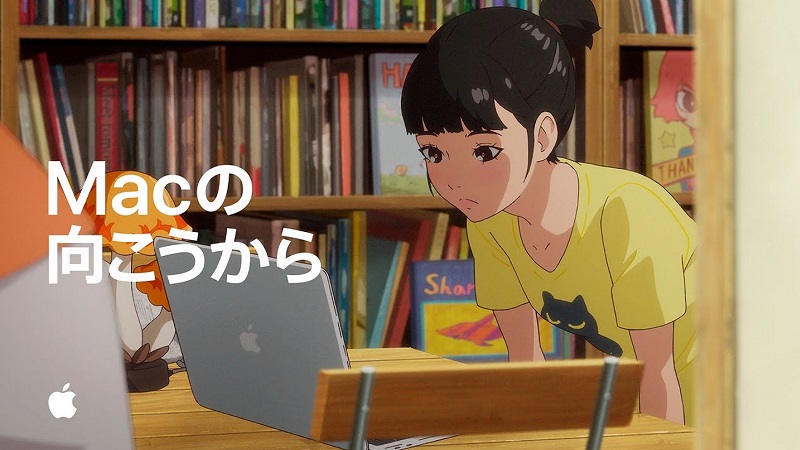 Apple quảng cáo cho Macbook bằng Anime - VietnamMarcom Asia