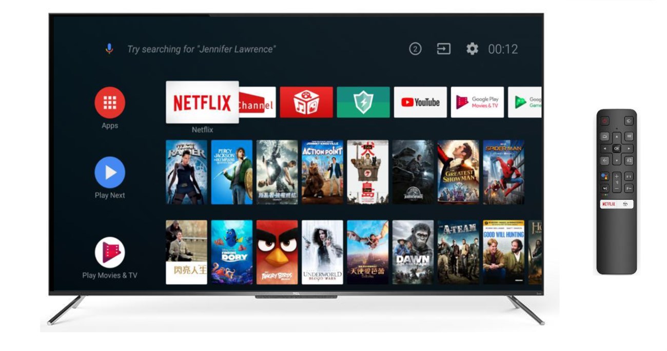 Tổng hợp các mẫu tivi TCL ra mắt trong năm 2020 > Tivi 4K P715