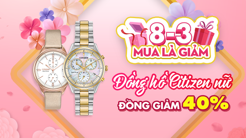Đồng hồ Citizen giảm giá