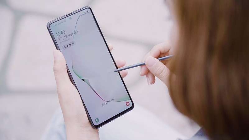Galaxy Note 10 Lite nhận bản cập nhật phần mềm mới