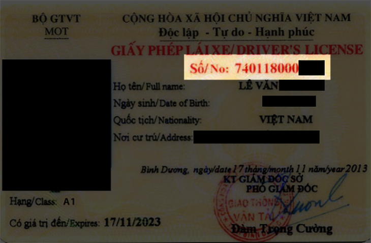 Tra cứu giấy phép lái xe thật hay giả như thế nào?