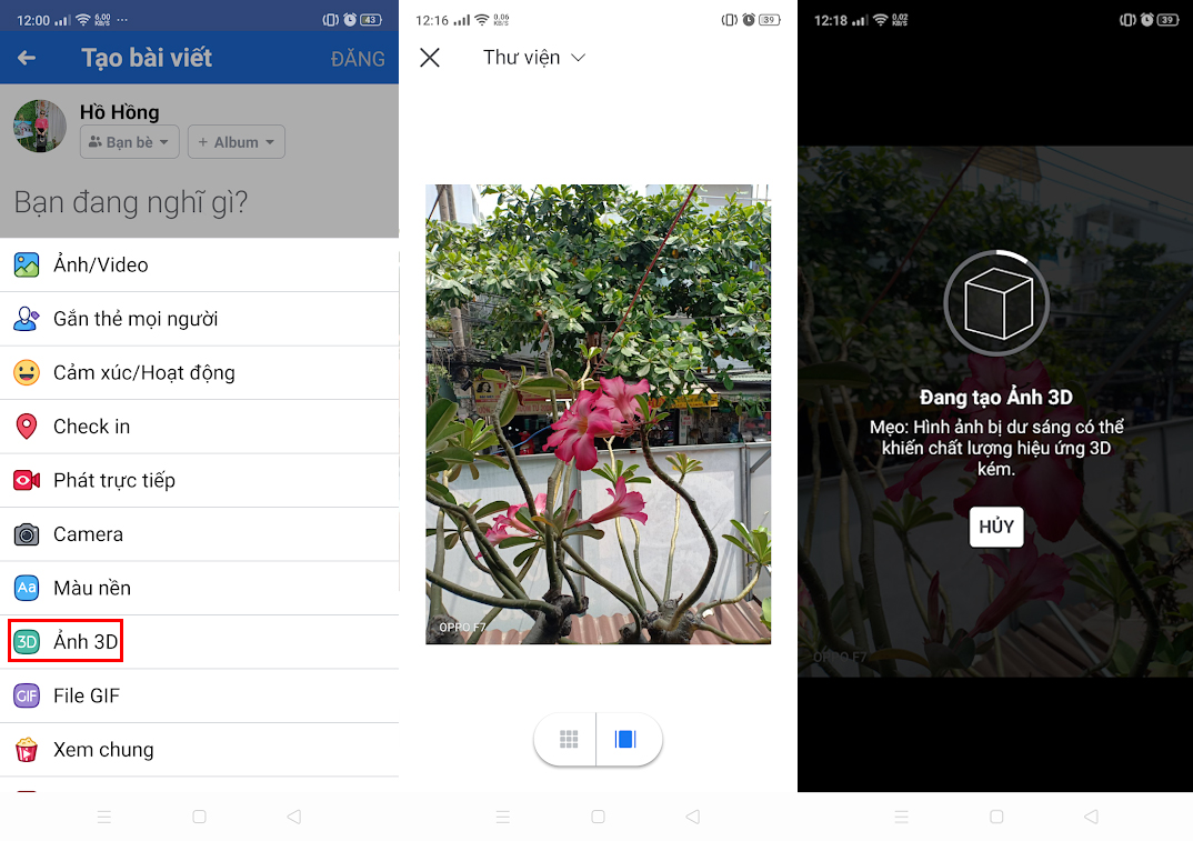 Mẹo Đăng Ảnh 3D Trực Tiếp Lên Facebook Với Bất Cứ Tấm Ảnh Nào