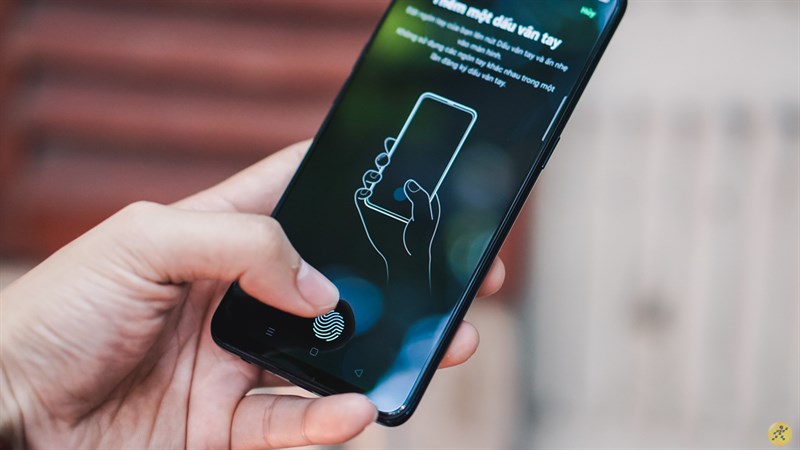 Màn hình của OPPO A91 được tích hợp cảm biến vân tay 3.0 đạt tốc độ chỉ 0.32s