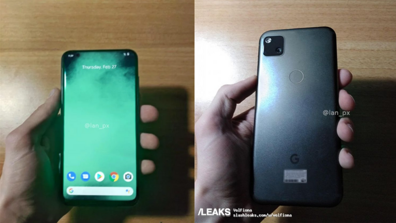 Google Pixel 4a lộ ảnh thực tế trên tay người dùng