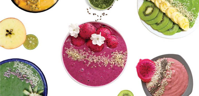 7 cách làm smoothie bowl