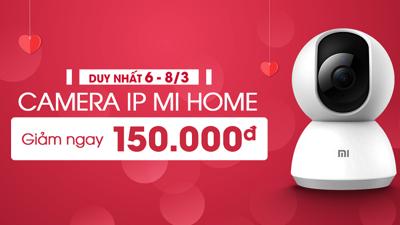 Camera IP Mi Home giảm giá